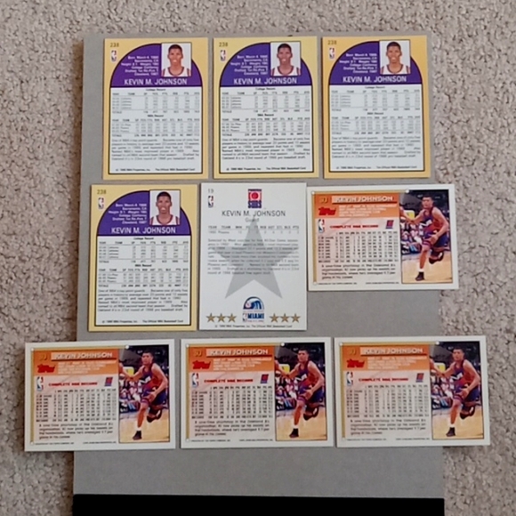 Lot of 40 Kevin Johnson Phoenix Suns basketball cards - Picture 9 of 16